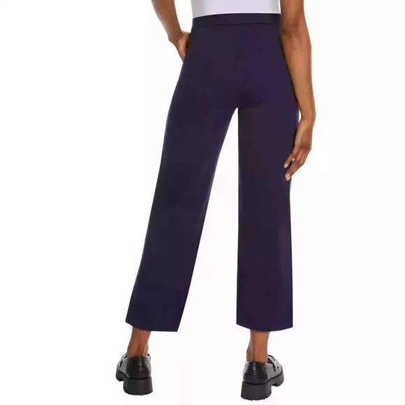 Gloria Vanderbilt Women's Cropped Pull-on Ponte Pant Color; Navy - Picture 2 of 5